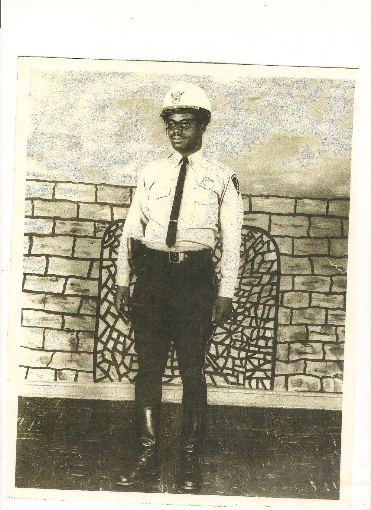 Fred Stroble motorcycle officer